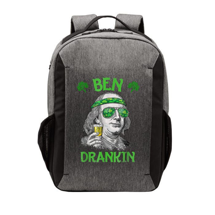 St Patricks Day, Ben Drankin, Funny St Patricks Day, St Patricks Day Drinking Vector Backpack
