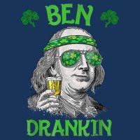 St Patricks Day, Ben Drankin, Funny St Patricks Day, St Patricks Day Drinking Infant Baby Jersey Bodysuit