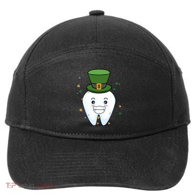 St Patricks Day Tooth Dental Assistant Patty Day Funny Gift 7-Panel Snapback Hat