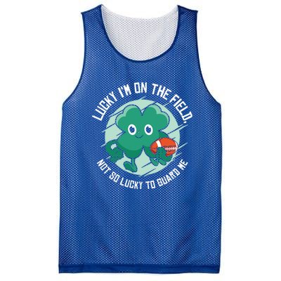 St Patrick's Day American Football Shamrock Clover Rugby Gift Mesh Reversible Basketball Jersey Tank