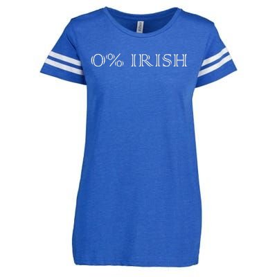 Saint Patrick's Day 0 Irish 100 Drunk AF Enza Ladies Jersey Football T-Shirt