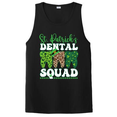 St Patrick's Dental Squad Leopard Tooth For Dentists Gift PosiCharge Competitor Tank