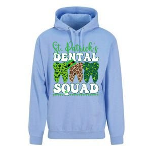 St Patrick's Dental Squad Leopard Tooth For Dentists Gift Unisex Surf Hoodie