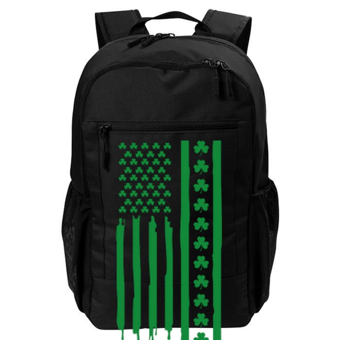 St Patricks Day Usa Flag Gift Daily Commute Backpack