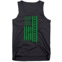 St Patricks Day Usa Flag Gift Tank Top