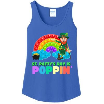 St Patricks Day Pop It Fidget Toy Leprechaun Gift Ladies Essential Tank