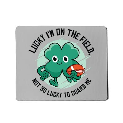 St Patrick's Day American Football Shamrock Clover Rugby Meaningful Gift Mousepad