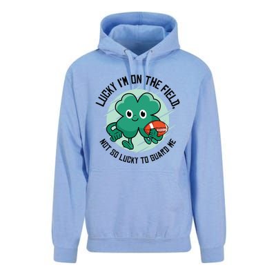 St Patrick's Day American Football Shamrock Clover Rugby Meaningful Gift Unisex Surf Hoodie