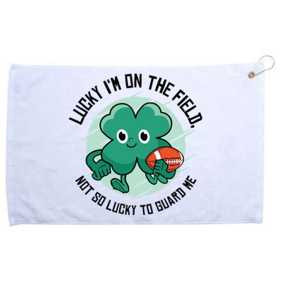 St Patrick's Day American Football Shamrock Clover Rugby Meaningful Gift Grommeted Golf Towel