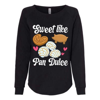 Sweet Pan Dulce Conchas Latina Mexican Mujer Concha Pastry Womens California Wash Sweatshirt