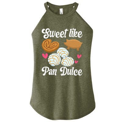 Sweet Pan Dulce Conchas Latina Mexican Mujer Concha Pastry Women’s Perfect Tri Rocker Tank