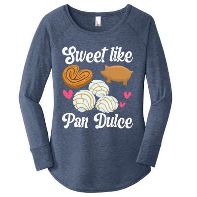 Sweet Pan Dulce Conchas Latina Mexican Mujer Concha Pastry Women's Perfect Tri Tunic Long Sleeve Shirt