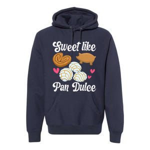 Sweet Pan Dulce Conchas Latina Mexican Mujer Concha Pastry Premium Hoodie