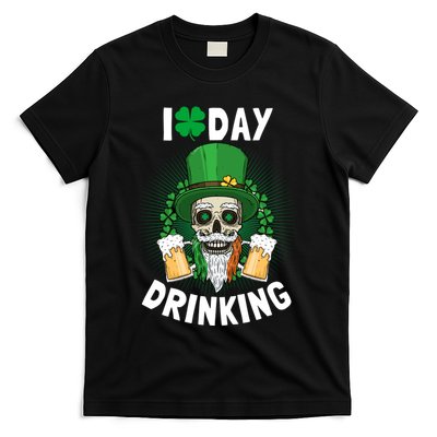 St Patricks Day I Love Day Drinking Funny Gifts Beer Lover T-Shirt