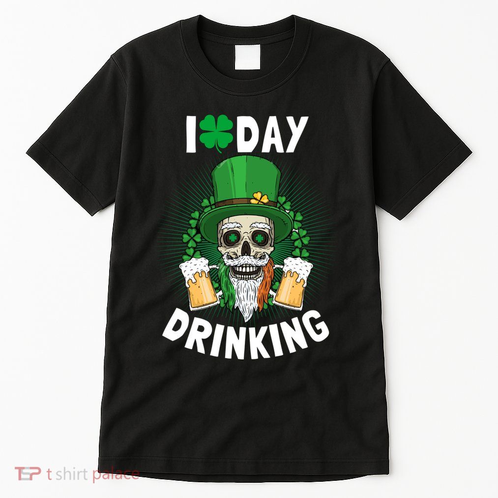 St Patricks Day I Love Day Drinking Funny Gifts Beer Lover Tall T-Shirt