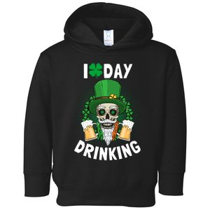 St Patricks Day I Love Day Drinking Funny Gifts Beer Lover Toddler Hoodie