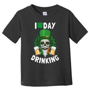 St Patricks Day I Love Day Drinking Funny Gifts Beer Lover Toddler T-Shirt