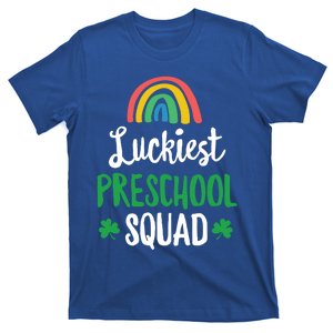 St Patricks Day Preschool Gift Teacher Squad Gift T-Shirt