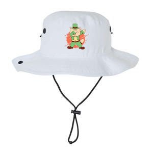 St Patrick's Day Cat Dabbing Dab Funny Gift Legacy Cool Fit Booney Bucket Hat