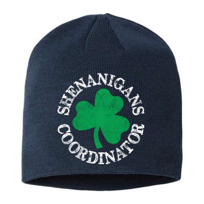 St Patricks Day Irish Shenanigans Coordinator Shamrock Sustainable Beanie