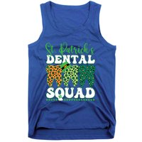 St Patrick's Dental Squad Leopard Tooth For Dentists Gift Tank Top