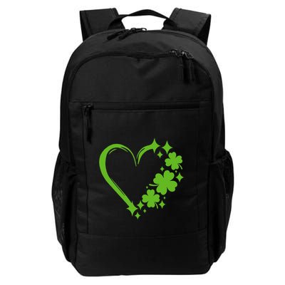 St Patricks Day Cute Heart Love Shamrock St Patricks Day Backpack
