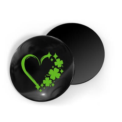 St Patricks Day Cute Heart Love Shamrock St Patricks Day Magnet