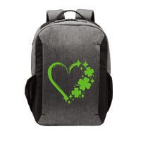 St Patricks Day Cute Heart Love Shamrock St Patricks Day Vector Backpack