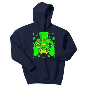 St Patricks Day Video Game Gaming Gamer Gift Kids Hoodie