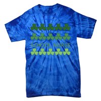 St Patricks Day School Nurse Cool Gift Tie-Dye T-Shirt