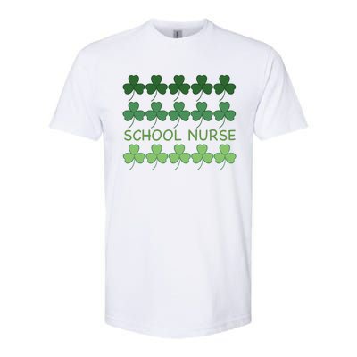 St Patricks Day School Nurse Cool Gift Softstyle CVC T-Shirt