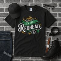  St. Patrick's Day Dibs on the Redhead I'm the Redhead Tall T-Shirt