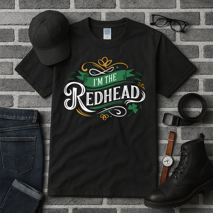  St. Patrick's Day Dibs on the Redhead I'm the Redhead Tall T-Shirt