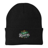  St. Patrick's Day Dibs on the Redhead I'm the Redhead Knit Cap Winter Beanie