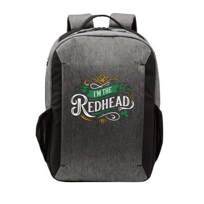  St. Patrick's Day Dibs on the Redhead I'm the Redhead Vector Backpack