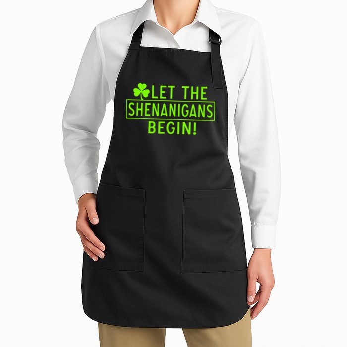 Saint Patrick Day Shenanigans For Irish Apron