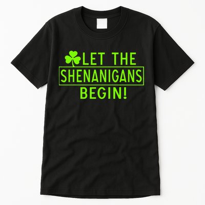 Saint Patrick Day Shenanigans For Irish Tall T-Shirt