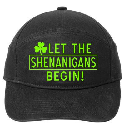 Saint Patrick Day Shenanigans For Irish 7-Panel Snapback Hat