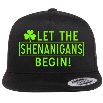 Saint Patrick Day Shenanigans For Irish Flatbill Hat
