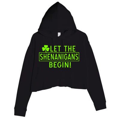 Saint Patrick Day Shenanigans For Irish Crop Fleece Hoodie