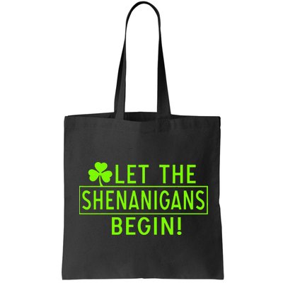 Saint Patrick Day Shenanigans For Irish Bag
