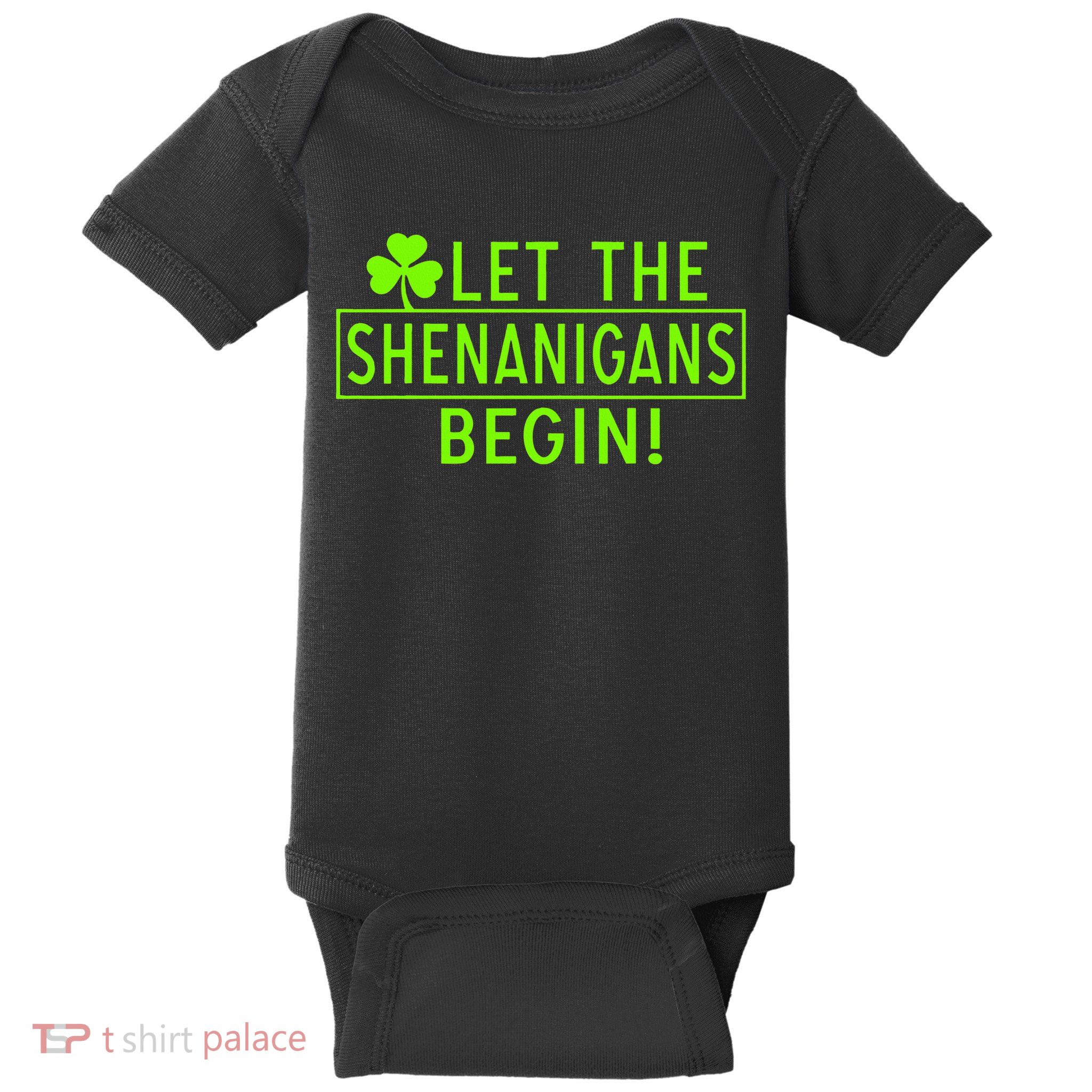 Saint Patrick Day Shenanigans For Irish Baby Bodysuit