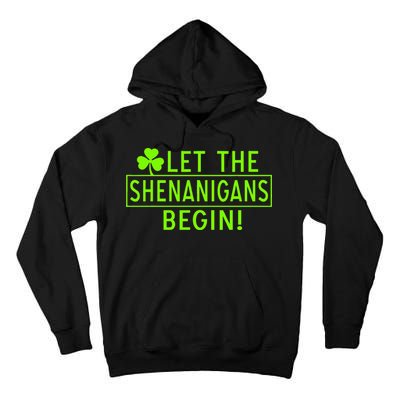 Saint Patrick Day Shenanigans For Irish Tall Hoodie