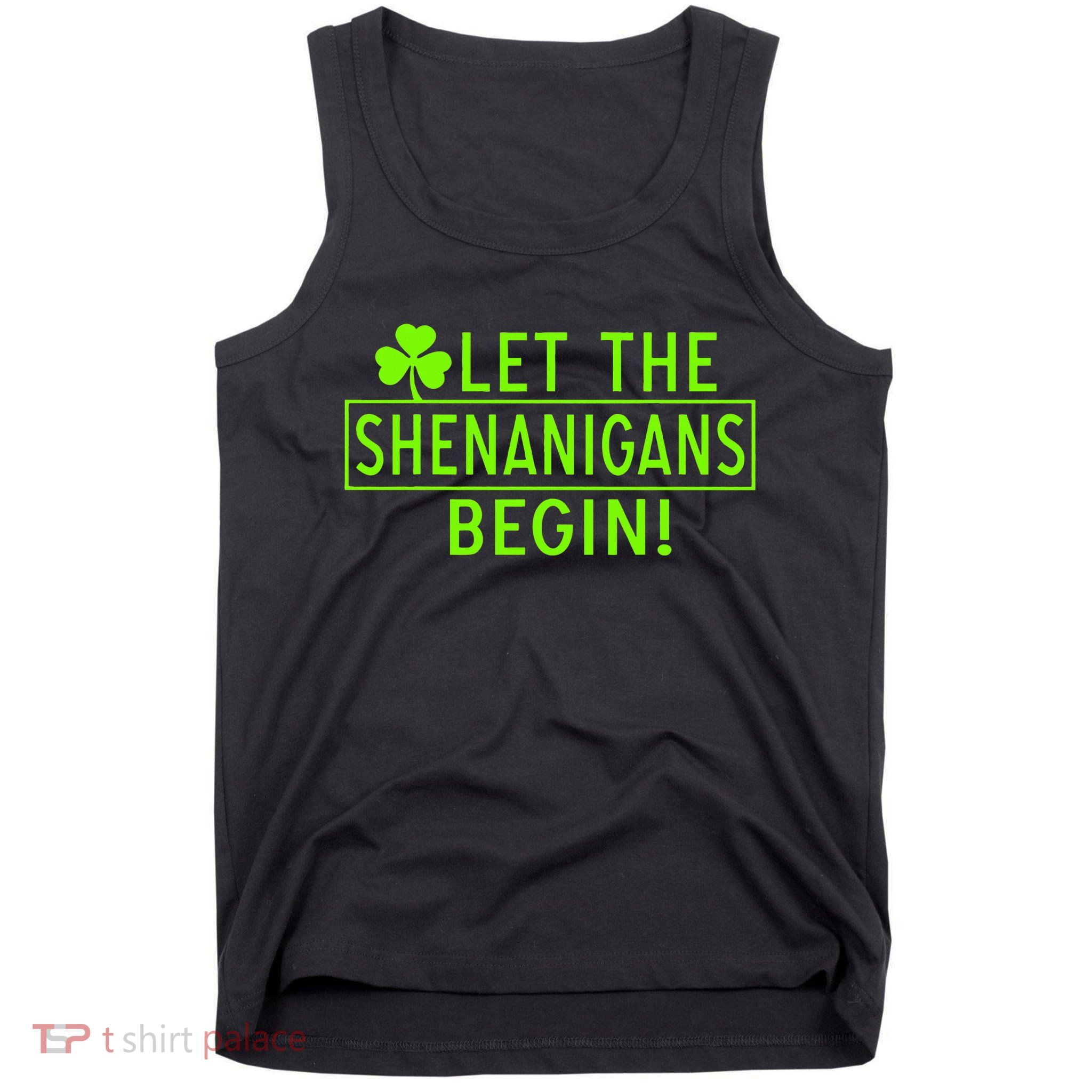 Saint Patrick Day Shenanigans For Irish Tank Top