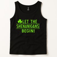 Saint Patrick Day Shenanigans For Irish Tank Top