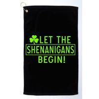 Saint Patrick Day Shenanigans For Irish Golf Towel