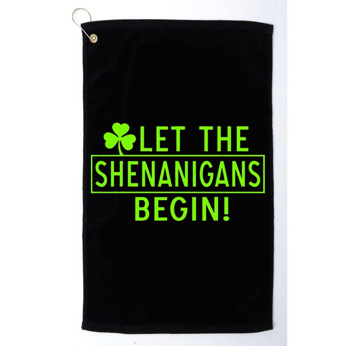 Saint Patrick Day Shenanigans For Irish Golf Towel