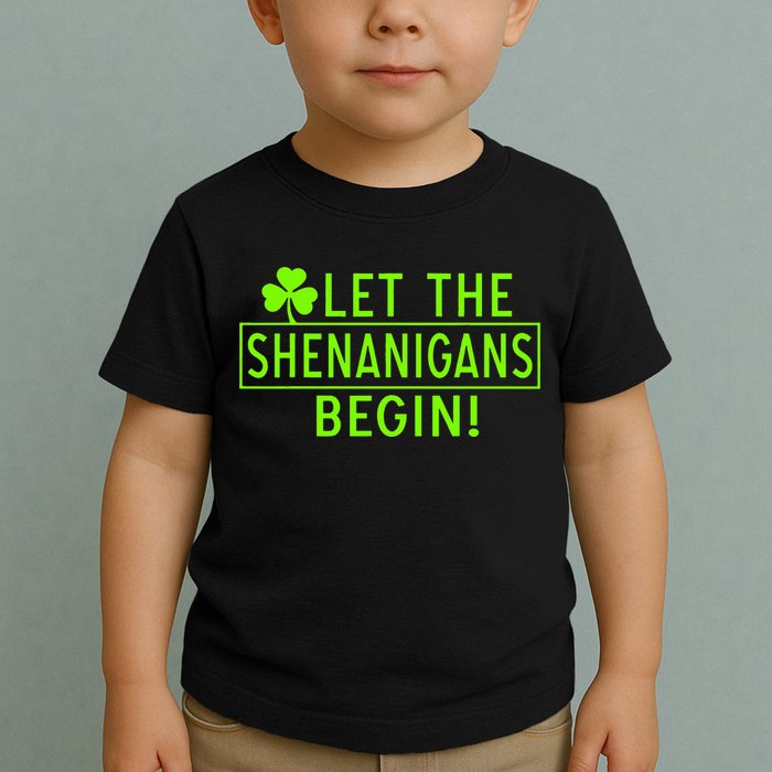 Saint Patrick Day Shenanigans For Irish Toddler T-Shirt