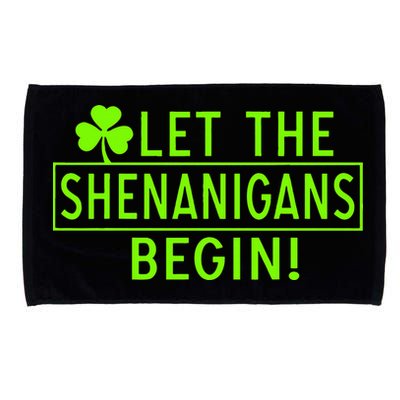 Saint Patrick Day Shenanigans For Irish Microfiber Hand Towel