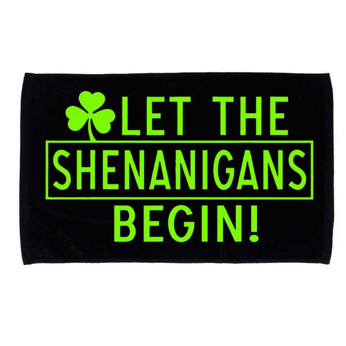 Saint Patrick Day Shenanigans For Irish Microfiber Hand Towel